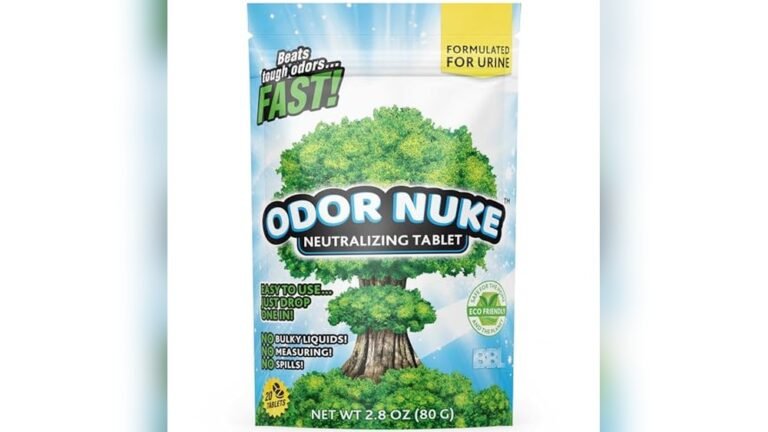 Portable Toilet Deodorizer Tablets