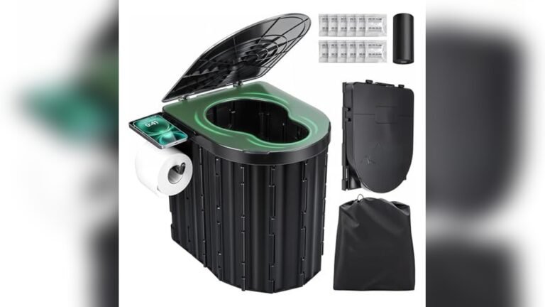 Sckee Camping Toilet Vs Ann Katy Upgrade Xl Portable Toilet